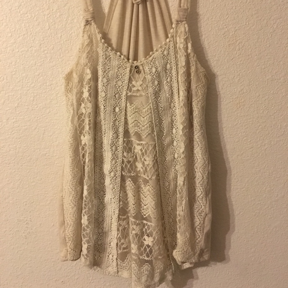 Tan tank top